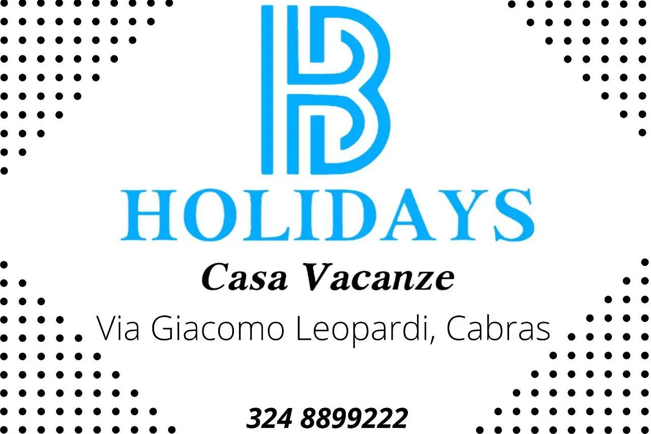 Lägenhet B Holidays Casa Vacanze Càbras